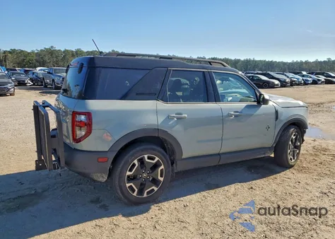 2021 Ford Bronco Sport Outer Banks z USA, uszkodzony, nr VIN 3FMCR9C64MRA68696